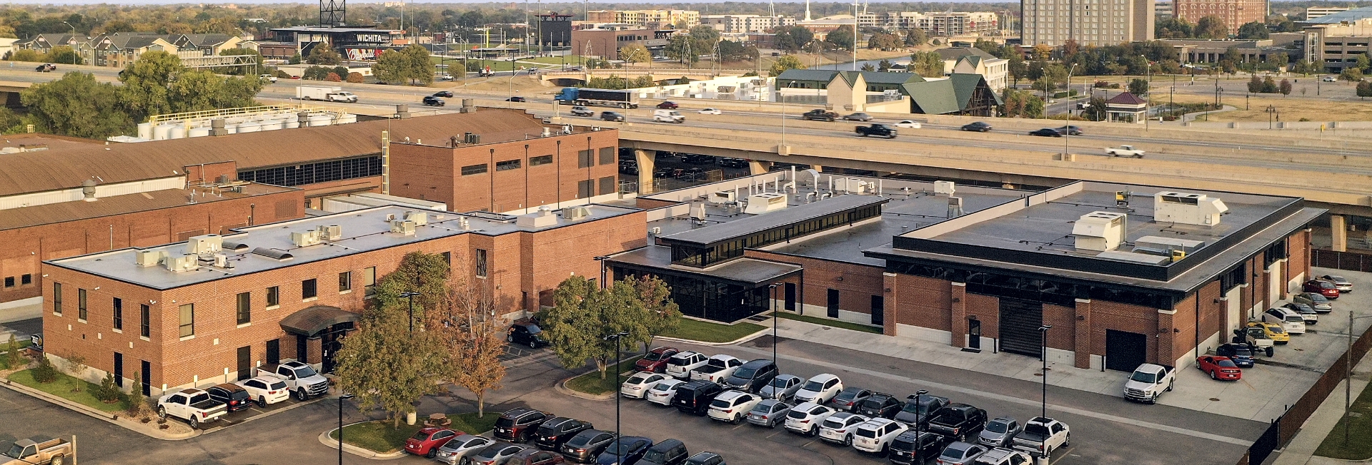 BG Headquarters drone shot